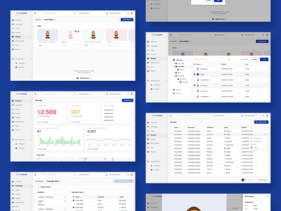 Promoboard 3 account admin advertisement design dashboard design filter interface notification panel popup product settings shadow statistics stats table ui uiux user ux website