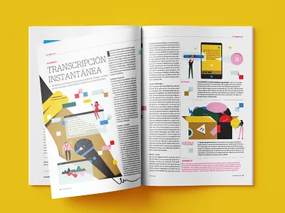 📰 character character design editorial illustration el pais geometric geometry google google live transcribe illustration magazine minimal newspaper pixel vector