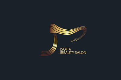 SOFIA beauty salon logo design logo mark