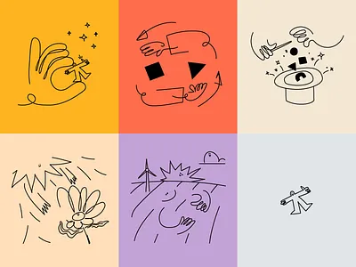 Sustainable consumption art character design flat graphic hands illustration saintpetersburg vector vivid