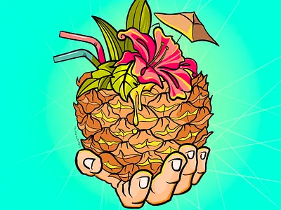 Vacation cool illustration vacation vector