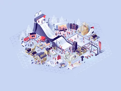 The Telegraph Ski and Snowboard Festival 2019 curling event family festival ice skate music shop ski snow snowboard