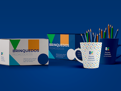 Renata Keilhold Psychopedagogy | Brand Identity brand brand identity branding design education geometric logo psychology school stationery visual identity