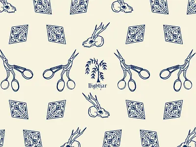 Nightjar Hotel Branding blackletter boutique hotel boutique logo brand illustration branding design edgy logo illustration design typography