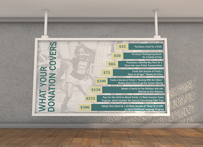 Trinity Sponsor Poster branding crgraphix.com design typography vector