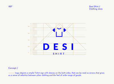 Desi Shirt Logo / Logofolio brandbook branding branding concept branding design design designconcept designideas freelance freelance designer logo logobook logobrand logoconcept logodesign logofolio logoidea logoideas logotype logotypedesign typography