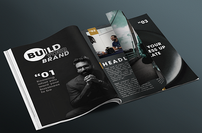 Build your brand magazine design design magazine magazine cover magazine design