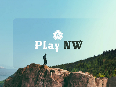 Play Northwest Web Landing Page adobe xd animation brand design branding branding design graphic design landing page logo outdoors parallax product design ui ui design uiux ux ux design web design