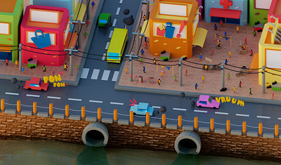 Editorial - 3D Illustration #2 3d 3d art blender design editorial game art illustration isometric low poly render