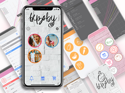 beBaby baby dailyui ios ios app iphone landingpage landingpagedesign mobile mobileapp mobileui swift tracking ux uxdesign xcode