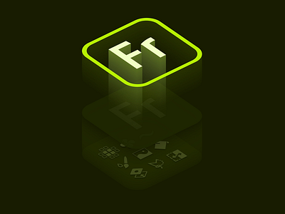 Fresco adobe dribbble fresco hello isometric mobile app paint