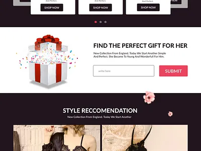 web design underwear branding design illustration ui ux web website