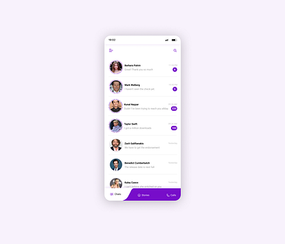 Chat App UI chat app design designs mobile app mobile ui uiux