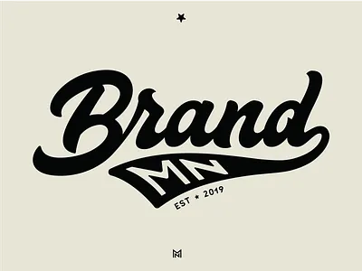Brand MN brand font lettermark minnesota type type design typeface typogaphy