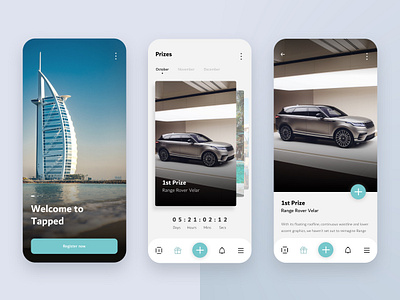 Tapped App Concept app app design application concept iphone ui ux