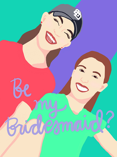 Will you be my bridesmaid? ask