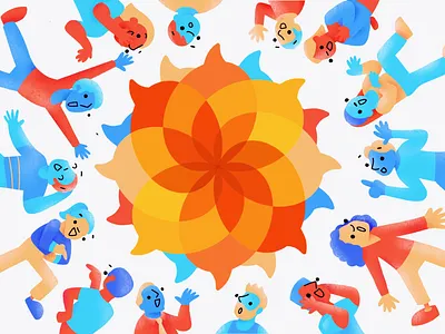 Conversations with Everyone article conversation design illustration people speech bubble talk