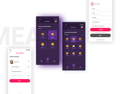 App Design android app application design dribbble flat design ios mobile app mobile app design mobile application typography ui uidesign ux