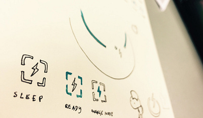 McLaren Neuromodulation project - Charger Prototype design digital drawing health health app health care industrial design interactive design interface mclaren mobile prototype sketch ui ux