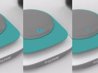 McLaren Neuromodulation project - Charger Prototype design digital health health app health care industrial design interactive design interface mclaren mobile prototype ui ux