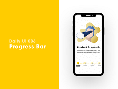 Daily UI 086 - Progress Bar app daily 100 challenge daily ui dailyui progressbar ui uidesign uiux ux