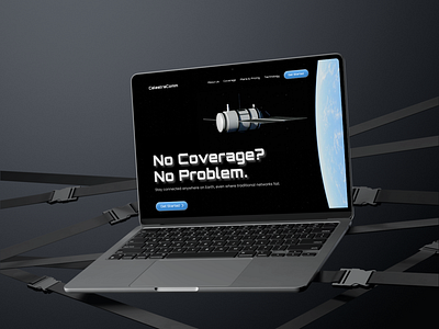 CelestraComm. A Satellite-based Internet Provider Concept. branding concept concept design ui ux
