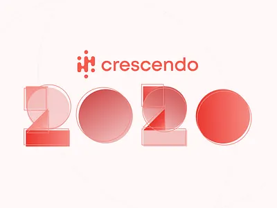 Crescendo Social Media Post figma graphicdesign minimalistic red toronto