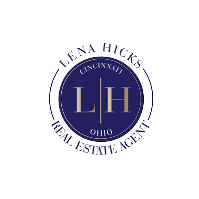 Real Estate Logo - Lena Hicks design logo typogaphy