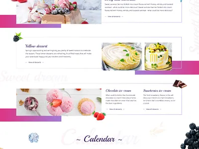Landing page for a confectionery (pastry shop) confectionery design for site dessert shop e shop confectionery e shop confectionery ecommerce design eshop landing design landing page landing page concept landing page design landingpage pastry shop pink site sweet e commerce sweet e commerce uiux design site web design webdesign webdesign site webdesign site website