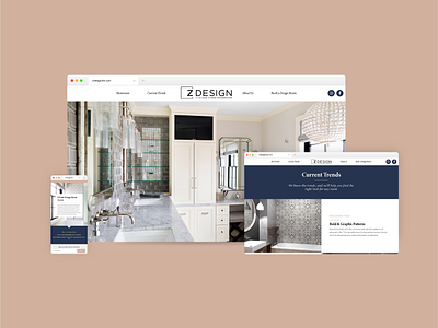 Z Design Website branding design identity uxui website