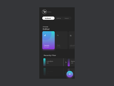 Edteo - Mobile UI app design mobile mobile app ui uidesign ux uxdesign