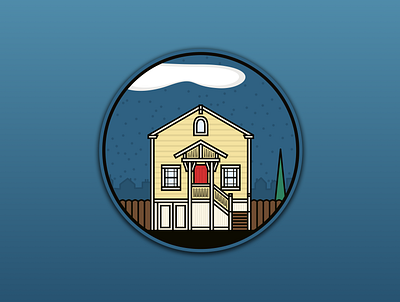 House of Vectors design flat icon illustration minimal sketchapp vector web