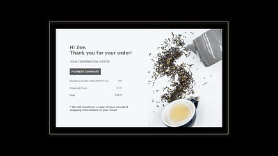 Email Receipt UI adobe xd dailyui design minimal mockup product designer prototype sketchapp ui ux ui designer ux ui mockup