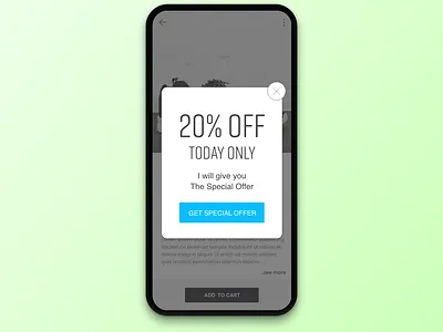 #036 Special Offer | Daily UI daily ui