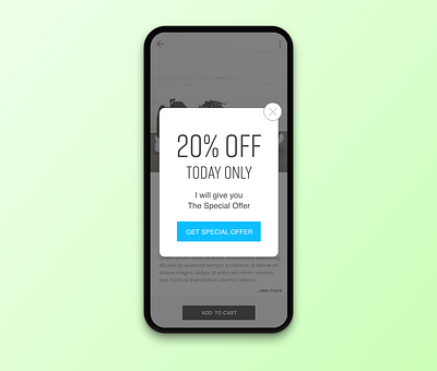#036 Special Offer | Daily UI daily ui
