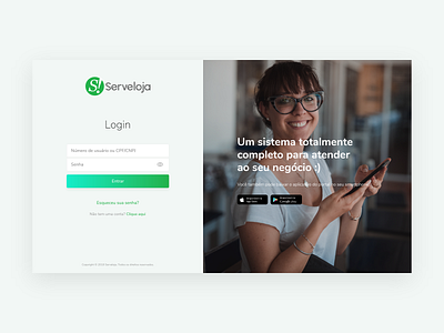 Login Serveloja adobe xd design desktop inteface interection product design product page ui design ux design web webflow