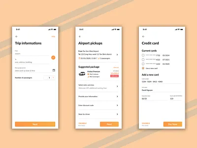 Luxcar - High-class Airport Transfer Service booking app ecommerce app mobile design product design ui ux design