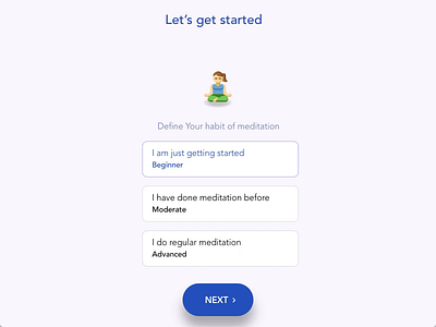 Yoga Micro interactions animation animation 2d app design illustration interactiondesign mobile ui uitrends