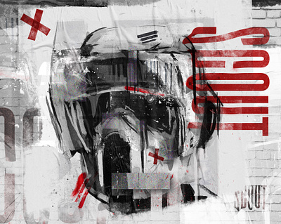 Star Wars - Scout Trooper design digitalart illustration typography