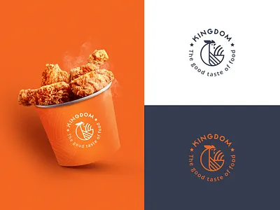 Chicken Logo branding icon illustration logo typography