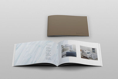 Portico Home Collection Booklet booklet booklet design books brand identity design graphic design layout layout design typography