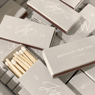 Monogram Matchbook Design brand identity branding design initials logo matches monogram monogram design monogram logo type type design typography