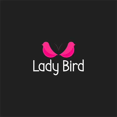 Lady Bird adobe illustrator bikini bird bird logo birds brand lady ladybird logo logodesign logomaker logomark logotype summer vector