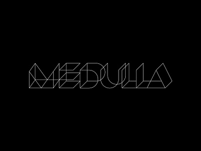 medulla branding identity logo mark symbol typography