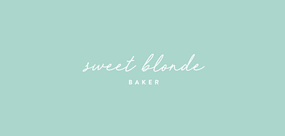 Sweet Blonde Baker baker logo