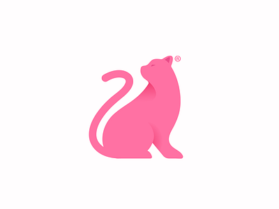 Boogie Cat adliqi adobe animal apps behance color colorful design gradient illustrator logo