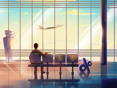 Turkish Airlines Illustrations 06 art artwork background character design conceptart digitalart game illustration landscape nature