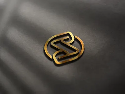 Letter S Circle Logo branding design lettering logo logo design