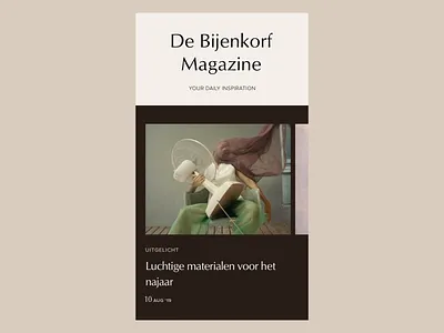 Blog Overview Animation Mobile animation blog carousel clean ecommerce fashion interaction interface mobile mobile design motion scroll scroll animation transition typography ui ux web website