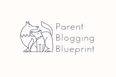 Parent Blogging Blueprint artist branding design designer drawing identity illustration illustrator logo vector